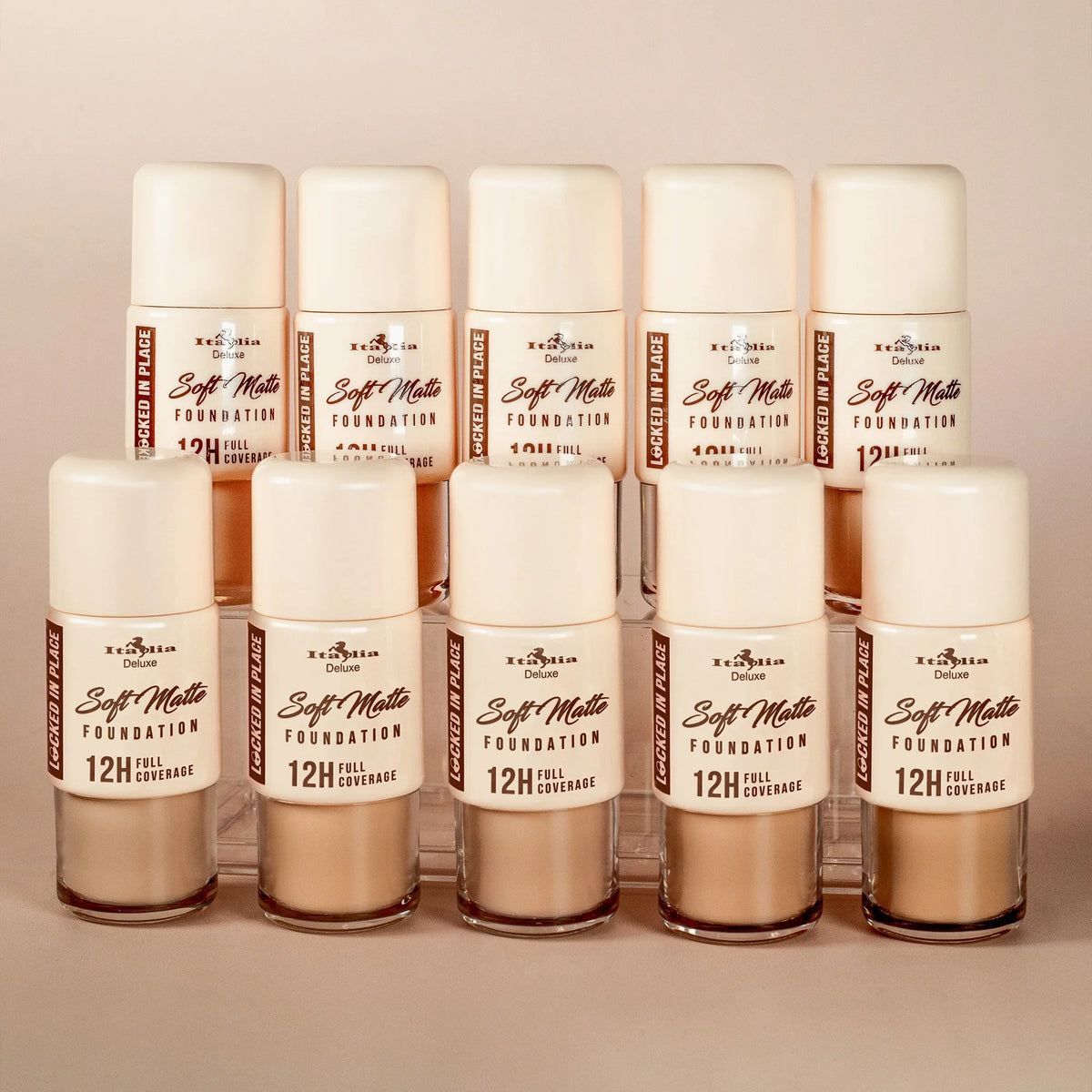 Italia Deluxe Locked In Place - Soft Matte Foundation