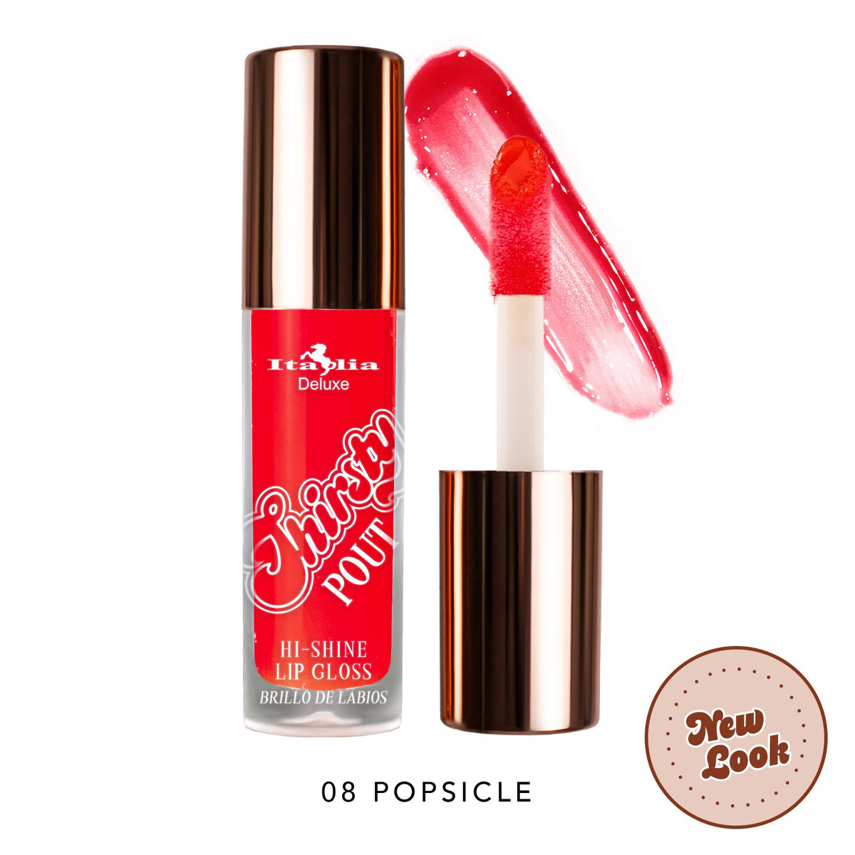 Thirsty Pout Hi-Shine Lip Gloss - Italia Deluxe