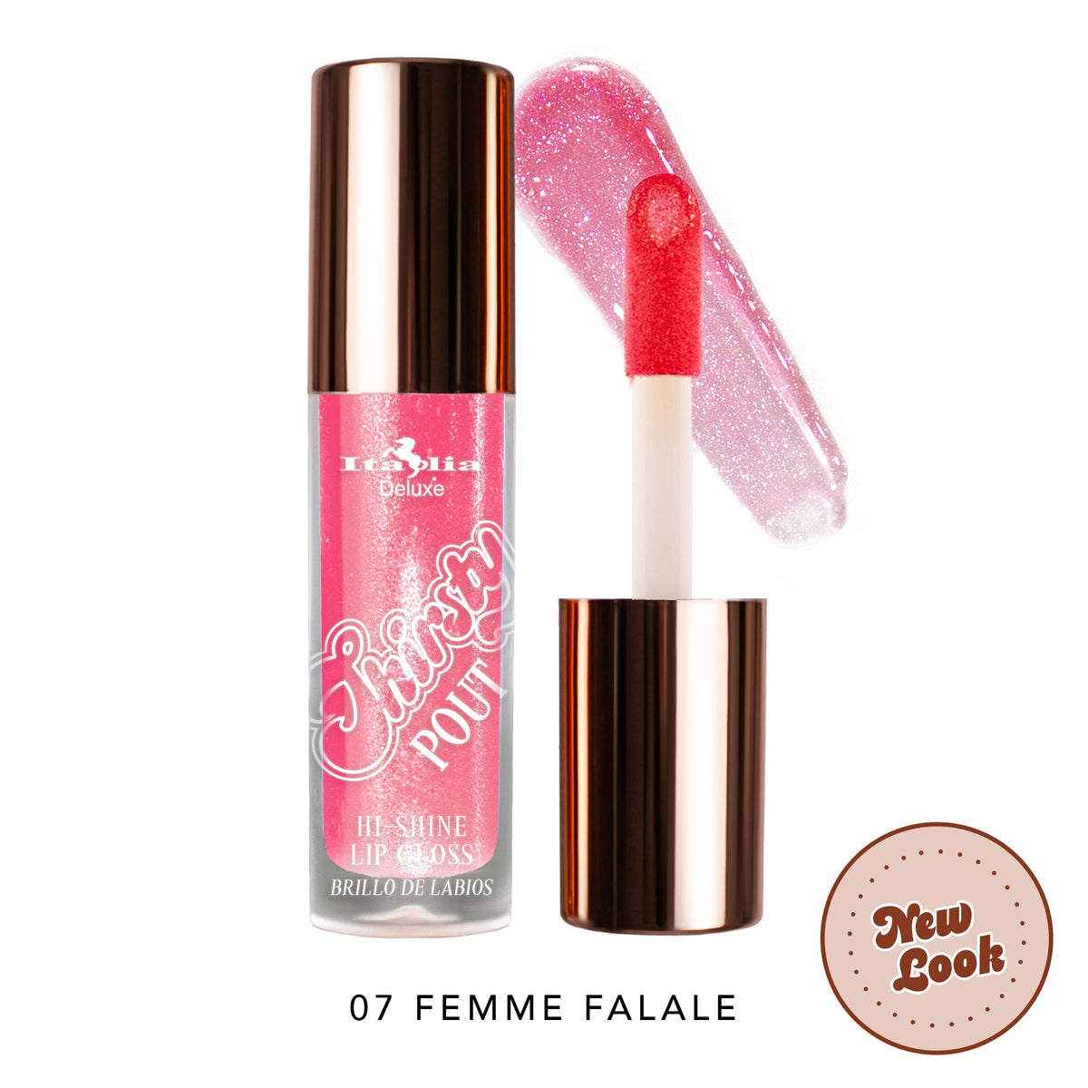Thirsty Pout Hi-Shine Lip Gloss - Italia Deluxe