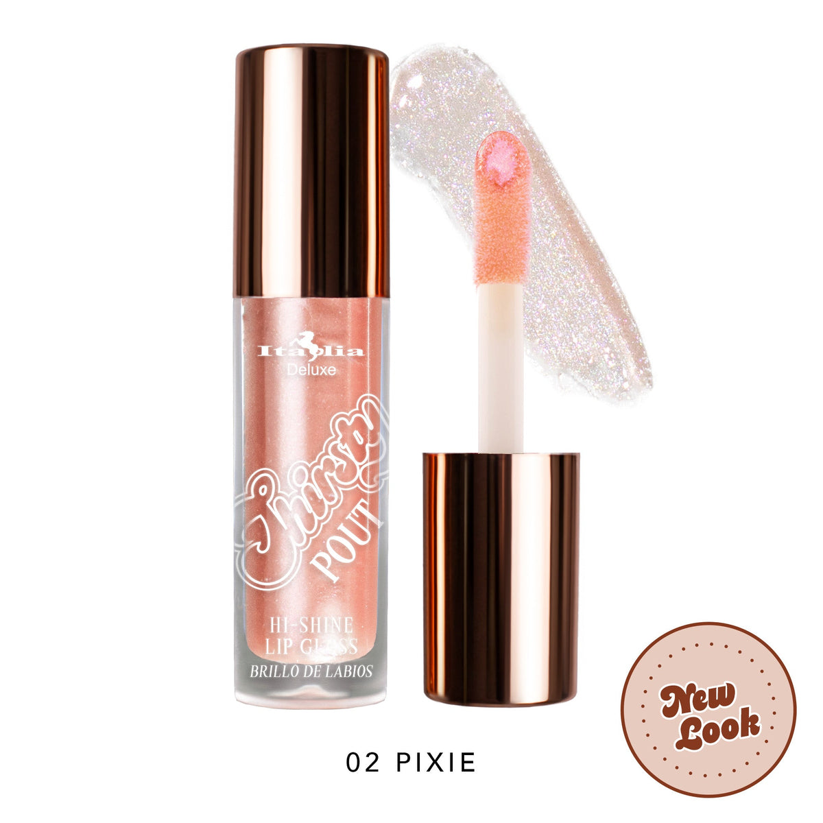 Thirsty Pout Hi-Shine Lip Gloss - Italia Deluxe