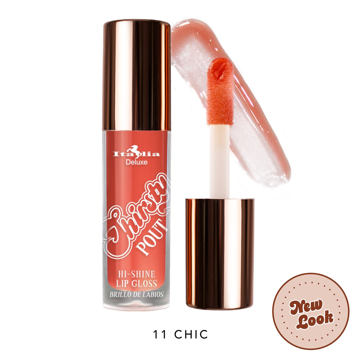 Thirsty Pout Hi-Shine Lip Gloss - Italia Deluxe