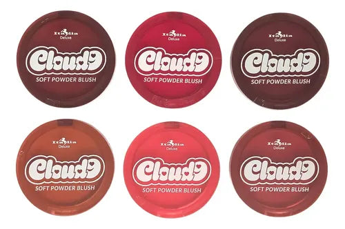 GAMA de 6 tonos - Cloud 9 Soft Powder Blush Italia Deluxe