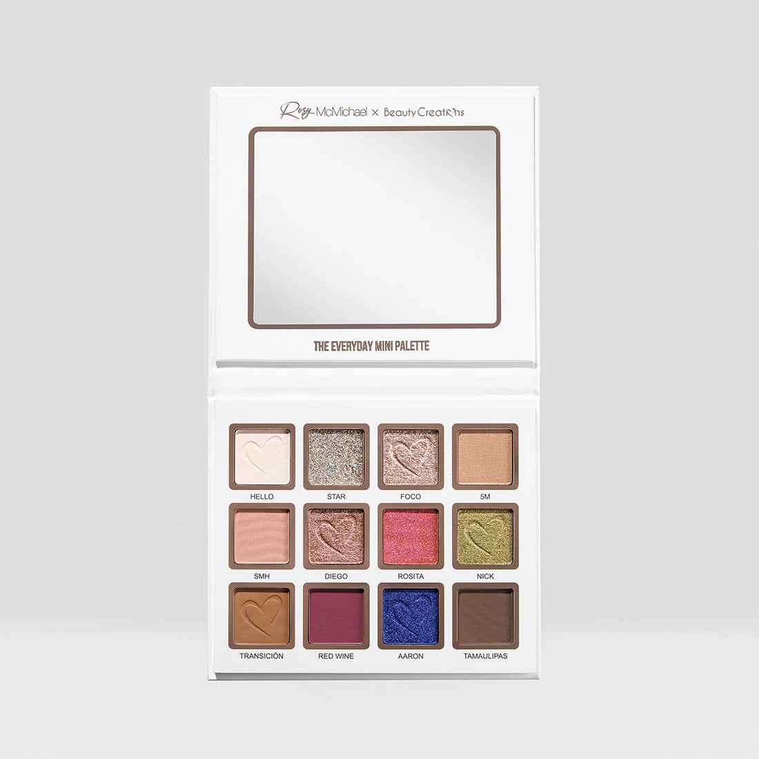 Rosy McMichael X Beauty Creations - Mini paleta de sombras - Rosy Essentials Vol. 1