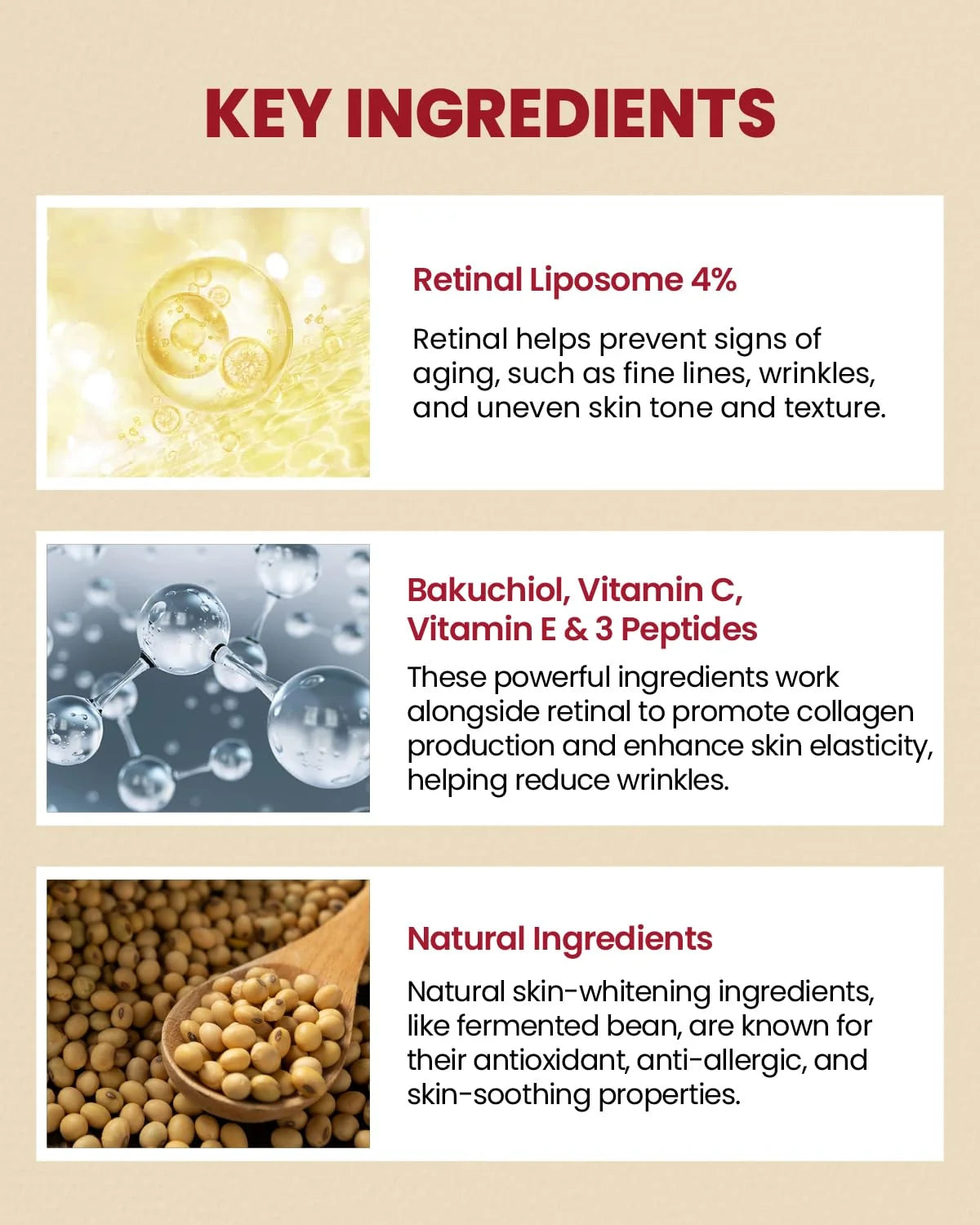 KSECRET SEOUL - 1988 Crema de Ojos: Liposoma Retinal 4% + Frijol Fermentado