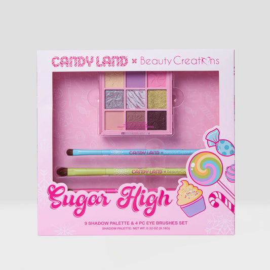 Candy Land Paleta de sombras + brochas - Suggar High Beauty Creations