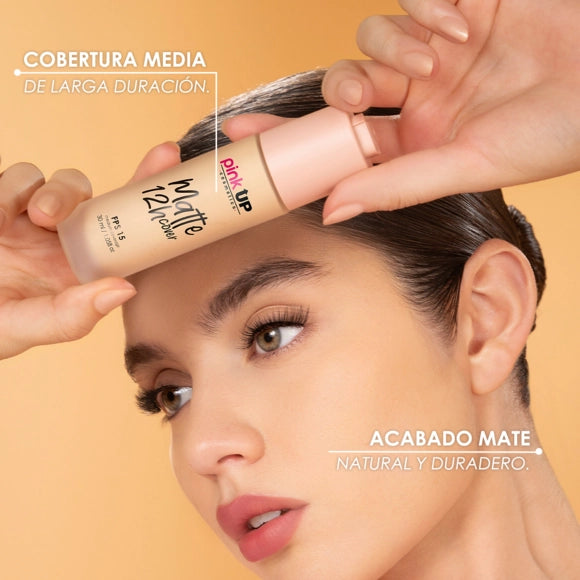 Matte Cover 12h Pink Up