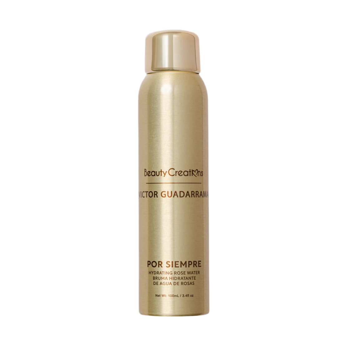 Víctor Guadarrama x Beauty Creations - Agua de Rosa Hidratante POR SIEMPRE