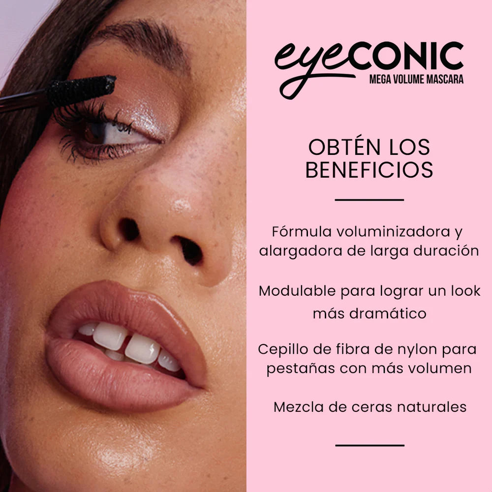 Eyeconic Máscara de pestañas MAXI-VOLUMEN - Beauty creations
