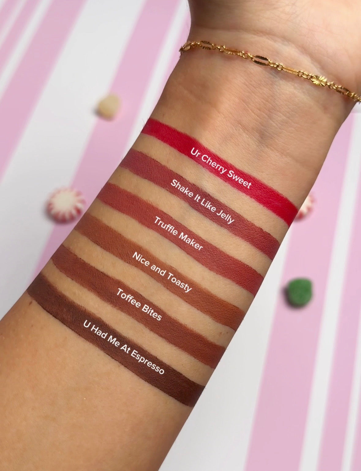 Candy Land - Set de Delineadores para labios 6pzs - Sweet Tooth Beauty Creations