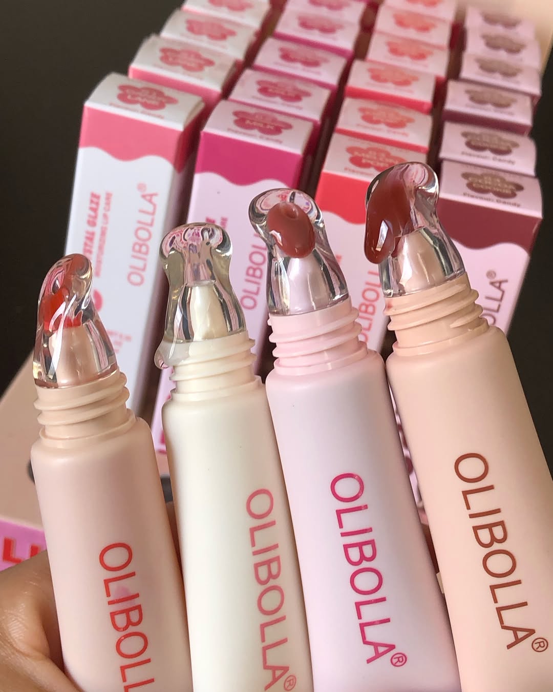 Gloss hidratante Crystal glaze lip olibolla