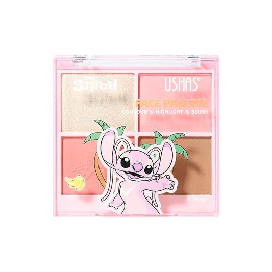 USHAS - Face Palette Contour, Highlight & Blush - Stitch