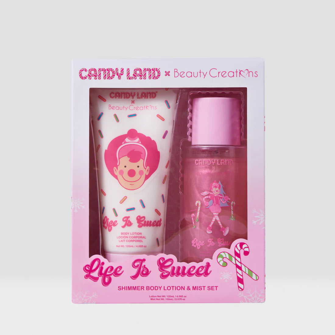 Candy Land - Set de Loción & mist con brillo - Life is Sweet Beauty Creations