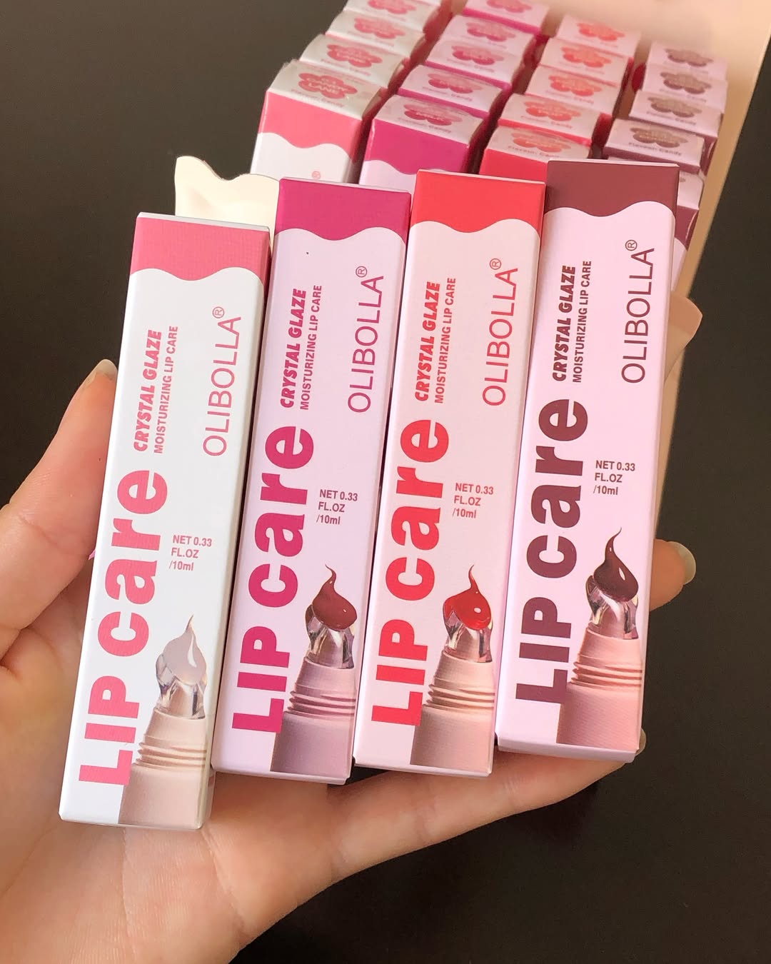 Gloss hidratante Crystal glaze lip olibolla