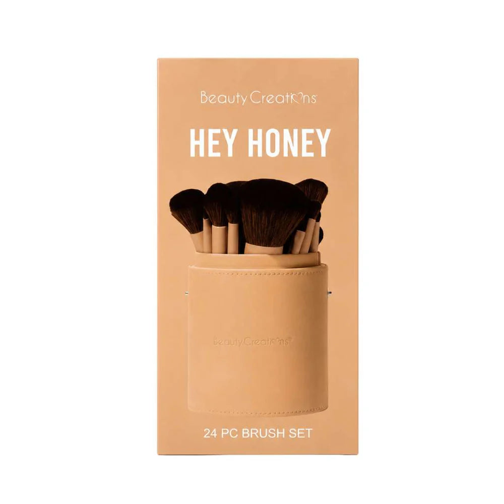 Brochas Set de 24 Piezas HEY HONEY - Beauty Creations