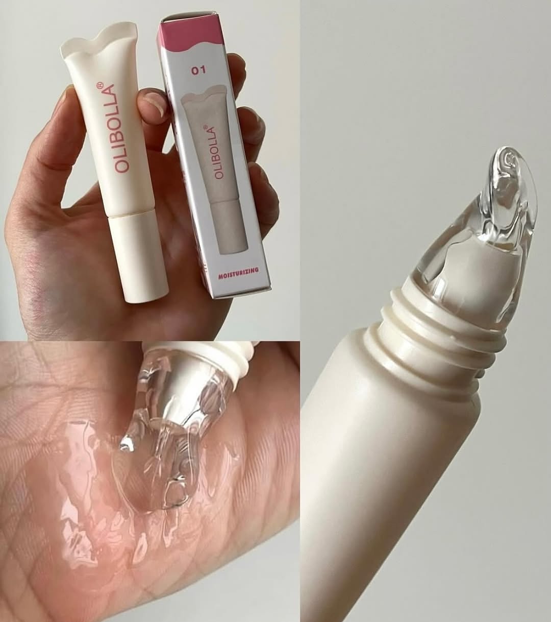 Gloss hidratante Crystal glaze lip olibolla