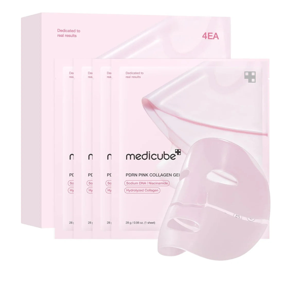 Medicube - PDRN Pink Collagen Gel Mask (4EA)