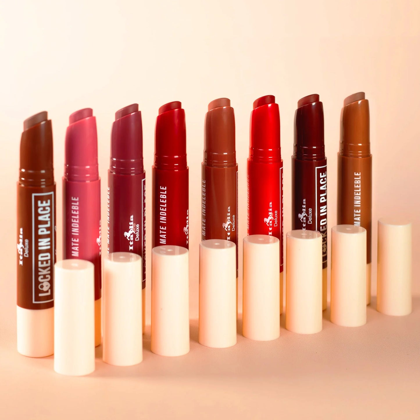 Locked in Place Matte Lippies Labial mate Indeleble - Italia Deluxe