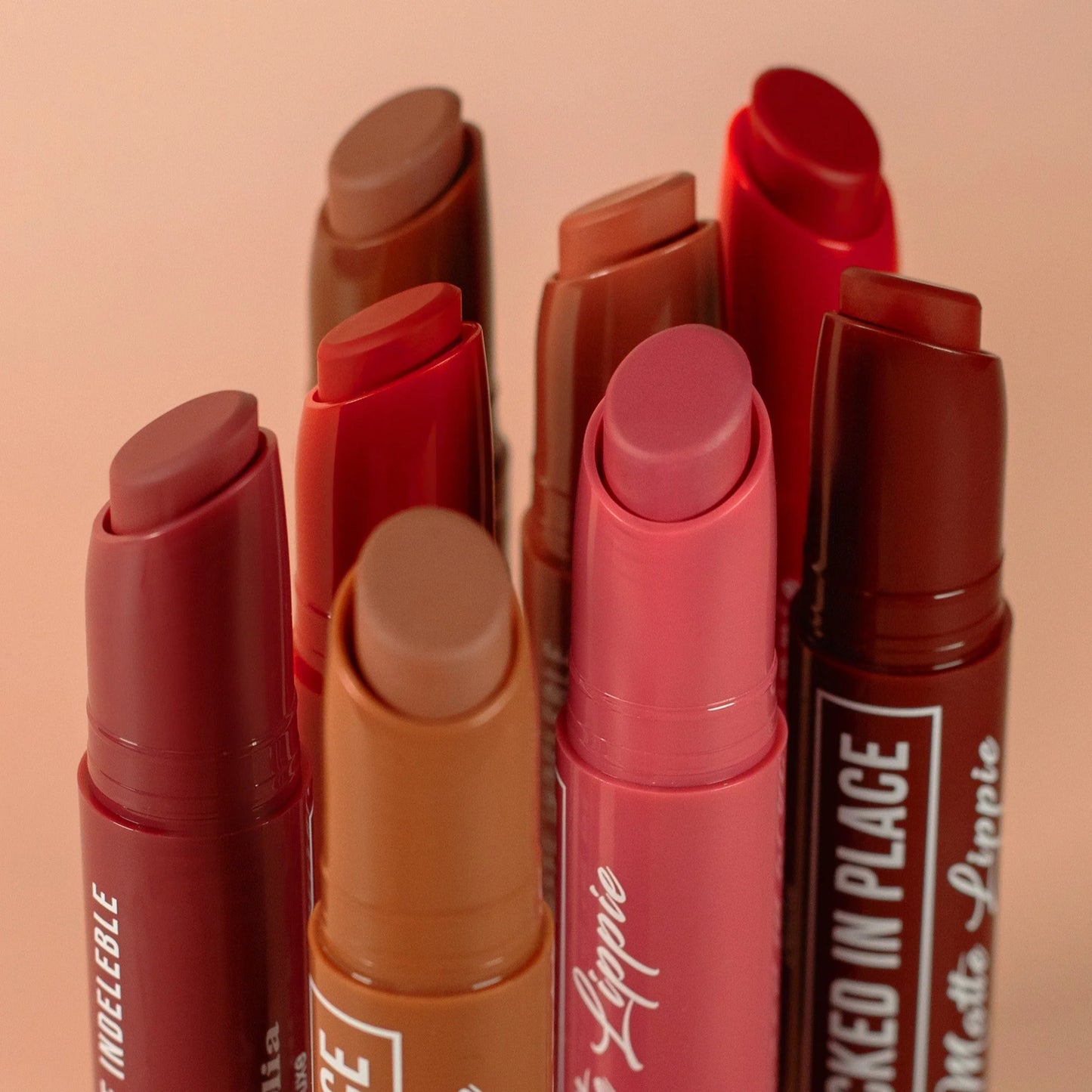 Locked in Place Matte Lippies Labial mate Indeleble - Italia Deluxe