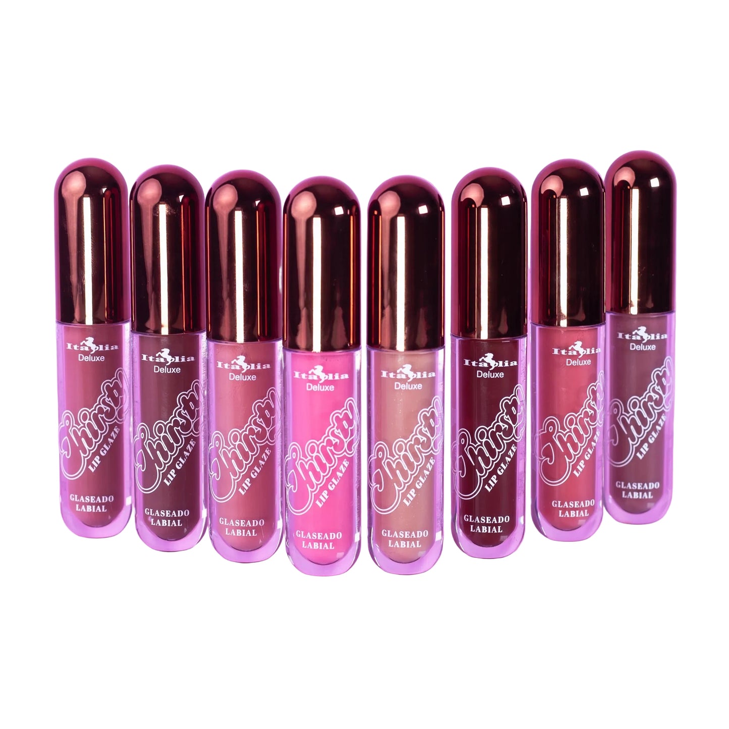 GAMA de 8 tonos Thisty Lip Glaze