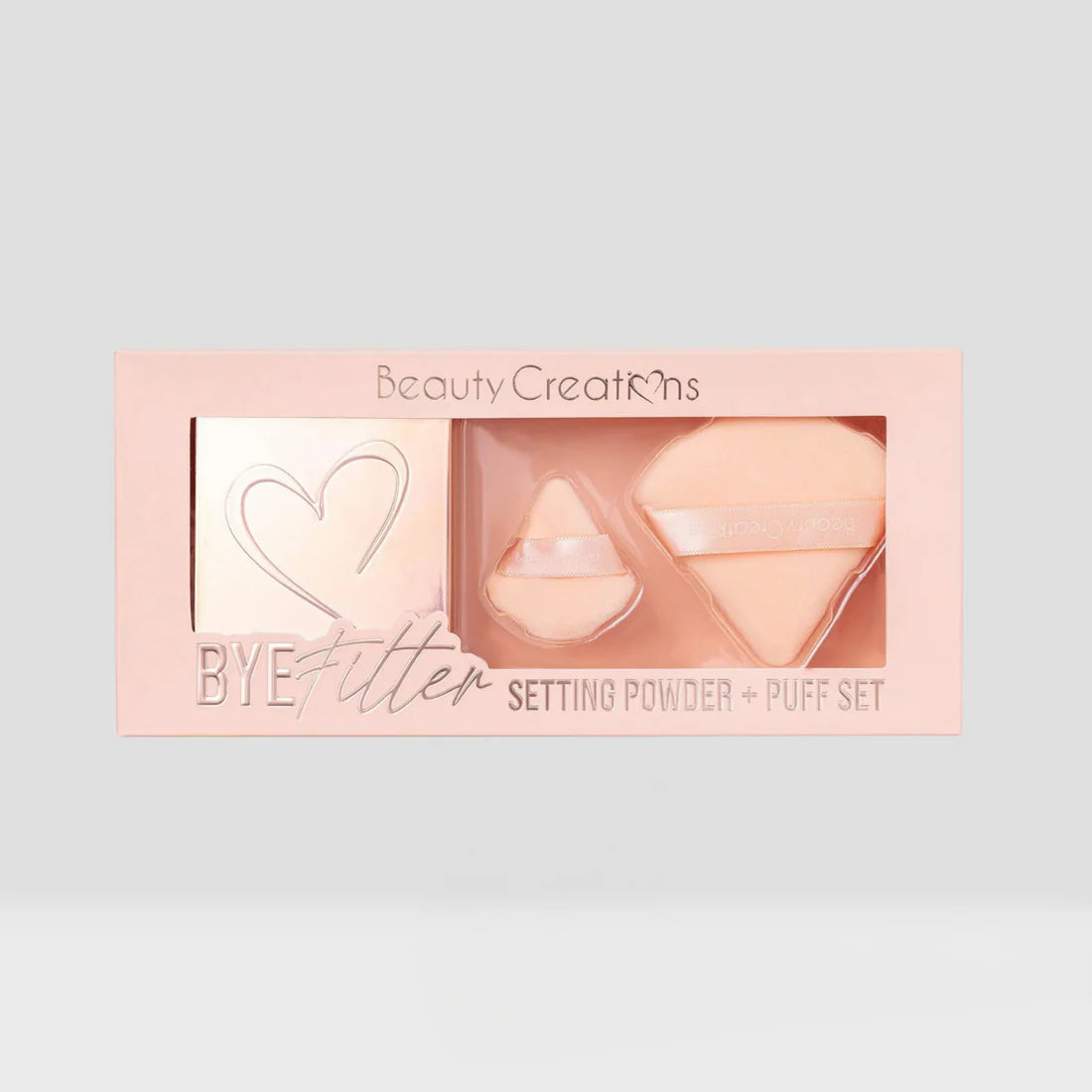 Beauty Creations - Bye Filter Set Setting Powder + Puff