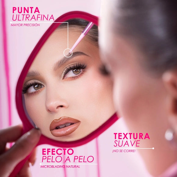 Micro Fine Brow Pencil - PINK UP