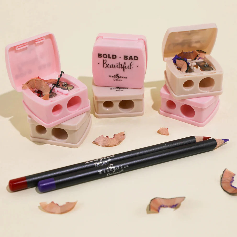 Italia Deluxe - Duo Eye & Lip Liner Pencil Sharpener