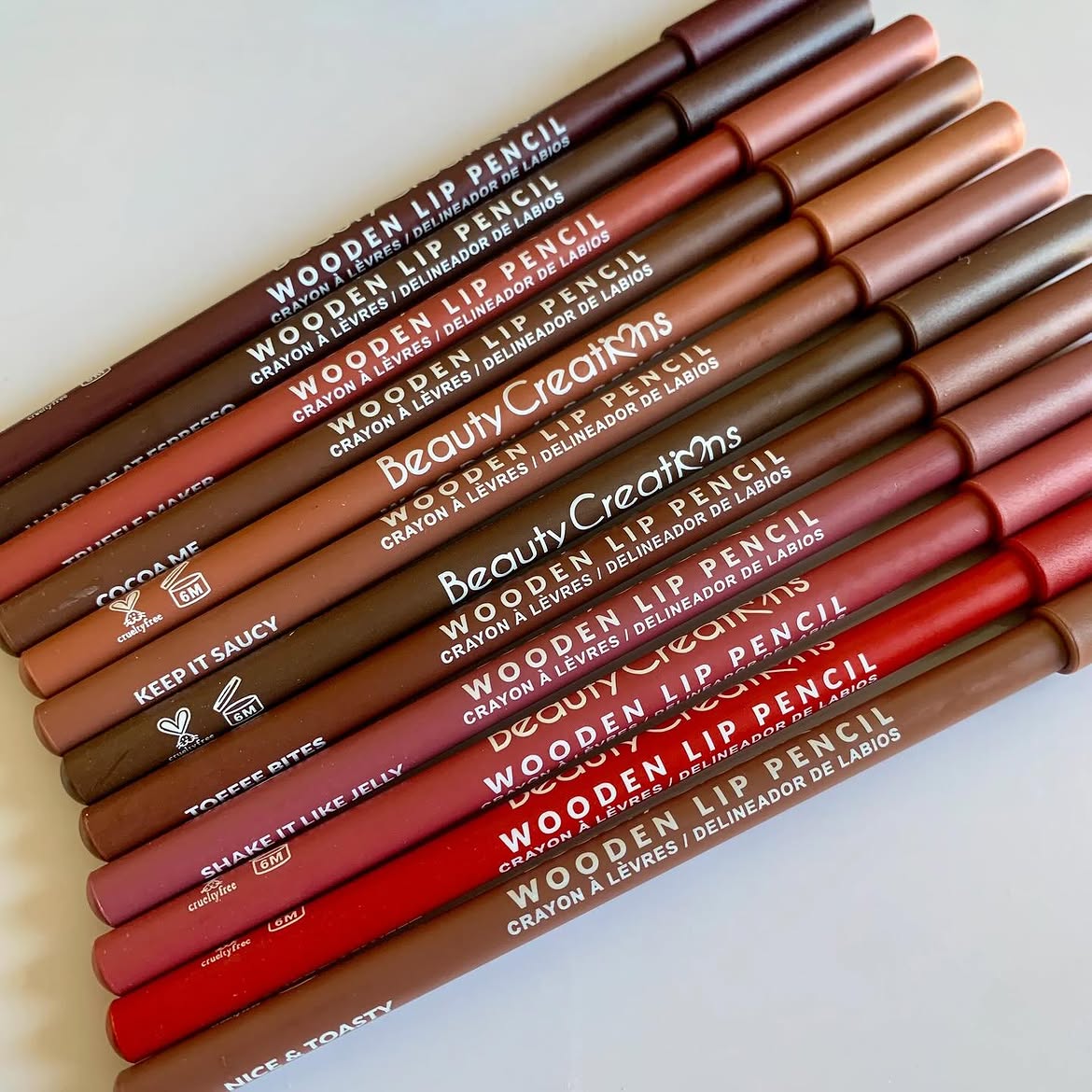 Delineador para labios - Wooden Lip Pencil - Beauty Creations