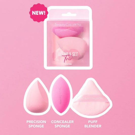 Set de Esponjas Blend And Set Trio - Beauty Creations