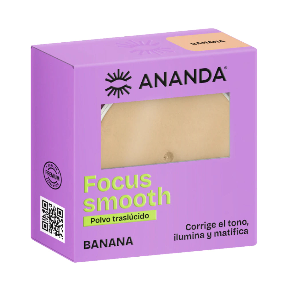 Polvo traslúcido Focus Smooth Banana - ANANDA