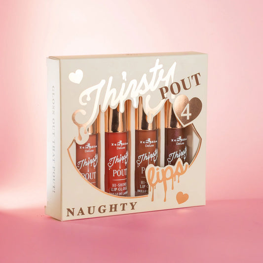 Set de 4 gloss Thristy Pout - Italia Deluxe