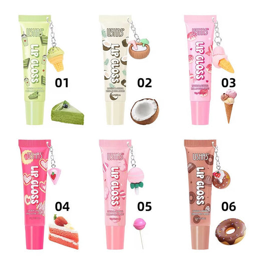 Ushas - Lip gloss llavero