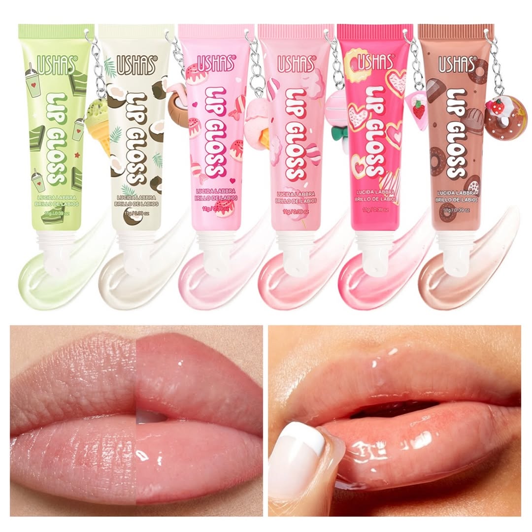 Ushas - Lip gloss llavero