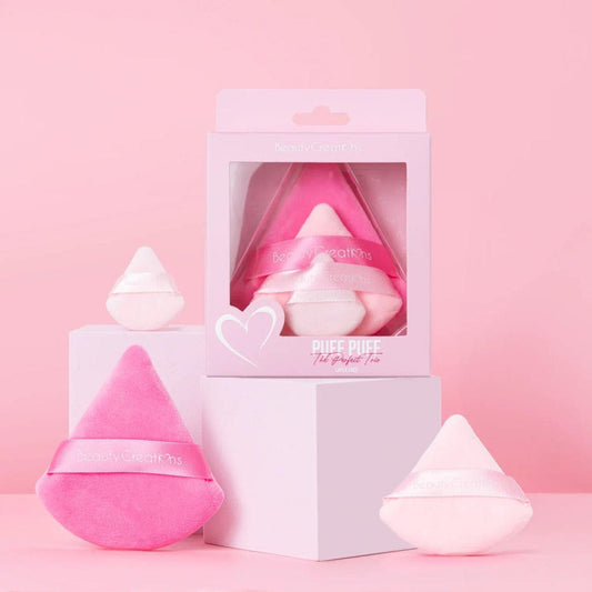 Puff Puff Perfect Trío - Borlas para maquillaje Beauty Creations