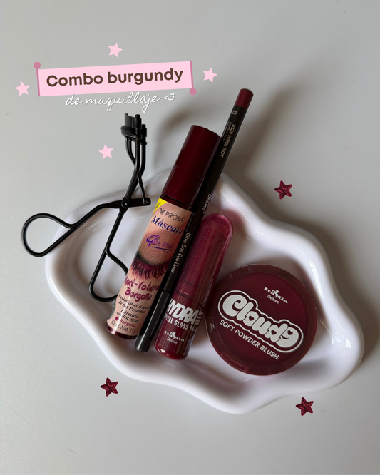 Combo de maquillaje Burgundy